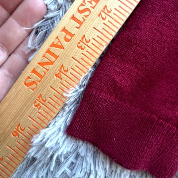 The Kooples Cashmere and Wool V-Neck Sweater 3 M/L Bar Hardware Goth Punk M L - Picture 13 of 13